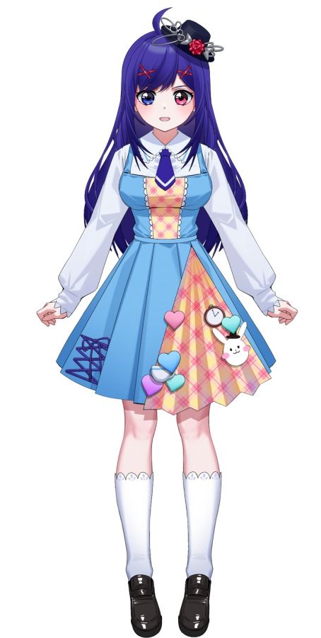 元になるロマ子様のキャラクター画像